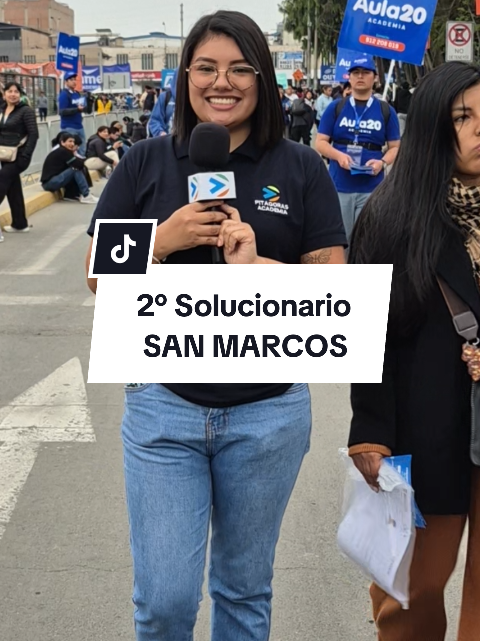 ¡Atención, futuros sanmarquinos! 🔥 Hoy a las 2 de la tarde no te pierdas nuestro solucionario en vivo del 2° examen de admisión del Área B y C de la Universidad Nacional Mayor de San Marcos. 🧠📘 Conéctate a través de nuestras plataformas de Facebook, Instagram y YouTube de la Academia Pitágoras y descubre junto a nuestros docentes las respuestas, análisis y estrategias del examen. 💪 ¡No faltes! Aprende, analiza y prepárate con los mejores. Academia Pitágoras — Rumbo a San Marcos. 🎯 #admisionsanmarcos #academiapitagoras #alumnos #nuevoinicio #cachimbos 