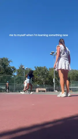 me finally hitting the ball lmao but this sound got me cryingggg😭😭😭 #tennis #foryouuu 