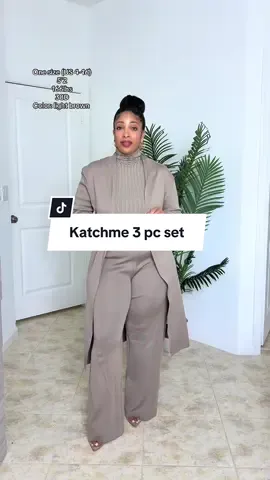 This set will not let you down 🙌😍 #katchme #katchmefashion #threepieceset #tiktokshopfalldealsforyou #tiktokshopcreatorpicks 