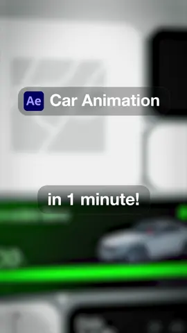This is how I made this falling car animation in 1 minute. #motiongraphics #motiondesign #aftereffects #tutorial