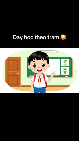 Hô biến những tiết học nhàm chán bằng nhân vật đồng hành AI và các trạm thử thách cùng mình nhé! #dayhoctichcuc #cogiaotieuhoc #giaovien #hocsinh #cogiaotiktok #cogiaogenz #dodungdayhoc #canva #veo3 #AI 