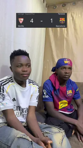 L’échec de barça #barcavsséville #laliga #barcelona #real @Ok’s richard 