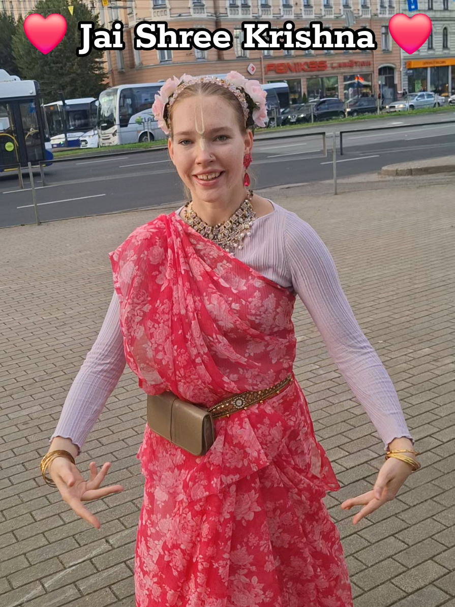 JAI SHREE KRISHNA 💞 Maha Harinama, chanting of the Holy Names of the Lord in Riga, Latvia, September 19, 2025. #krishna #harinama #harekrishna #харинама #харекришна  @Stanislav @Radha Kirti @Sergei Balashov @Kirtan-rasa das @Jaganmitra das @Hare Krishna Tenerife @Hare Krishna @iskcon_riga @iskcon_lt 