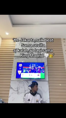 Tetep di bawah ya #kingmadrid👑🤍#Madrista#fyp