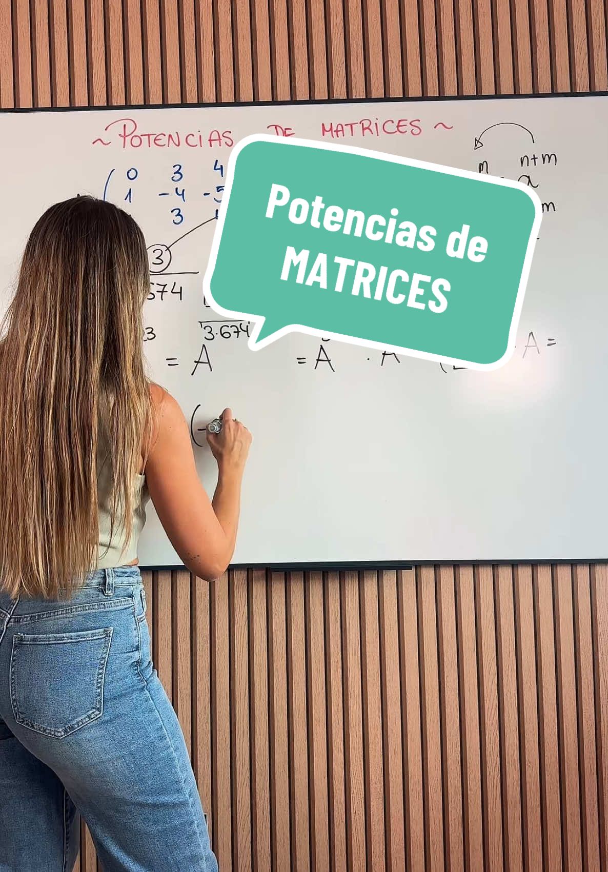 Potencias de matrices☺️👩🏼‍🏫✌🏼📚
