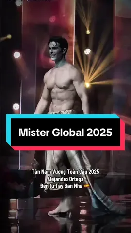 Vẻ đẹp đầy lôi cuốn và lịch lãm #misterglobal #fyp #viral #bonghaumientay #namvuongtoancau 