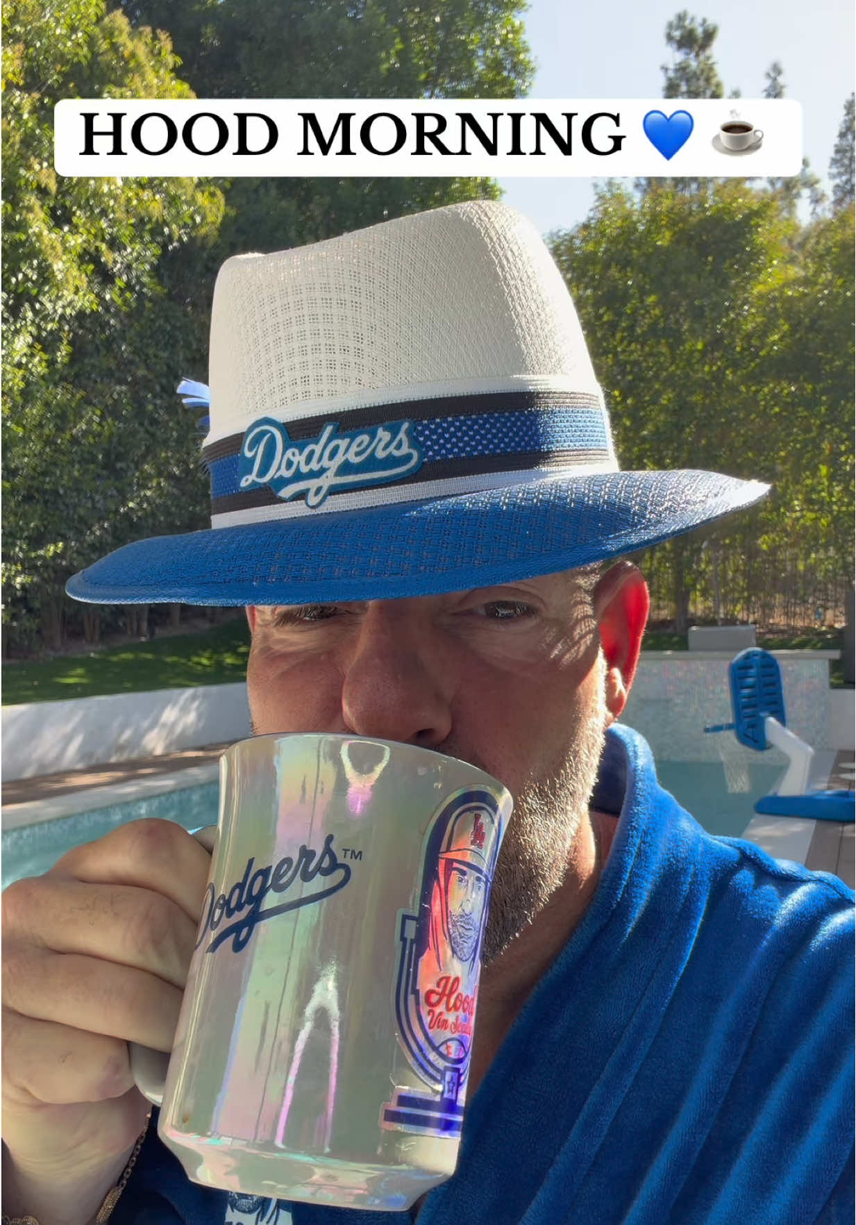 SUNDAY RECAP 💙 ☕️ #thehoodvinscully #hoodvinscully #dodgers #losangeles #phillies @ThePressDepot 