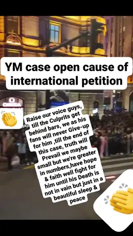 Many people stand for the petition of the YML death case openly and transparently don't be covered up ...We will continue to ask for justice for Yu Menglong#JusticeForYuMenglong #YuMenglong #AlanYu#JustuceForHim