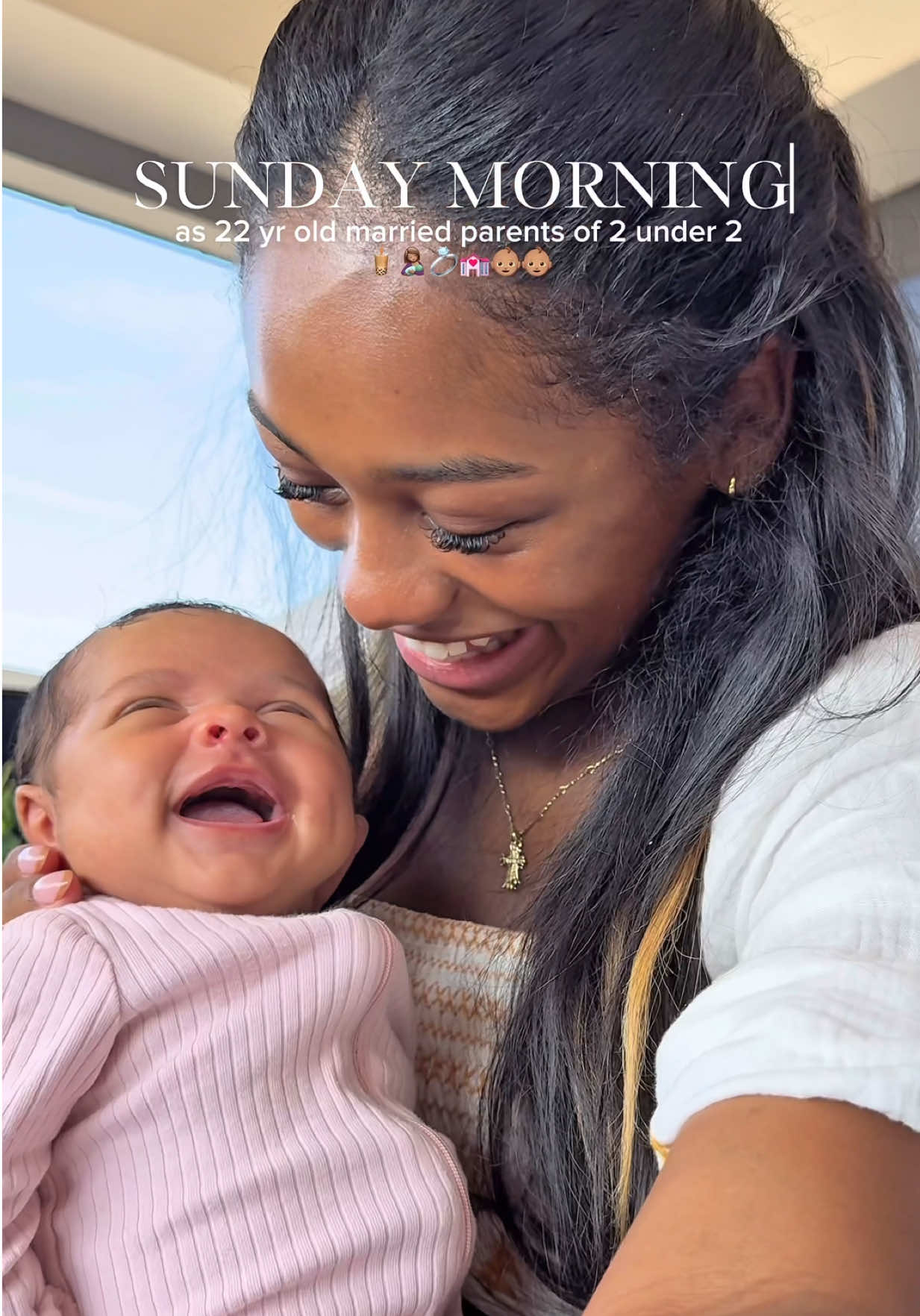 There was NO room at church for us😭 #lexandco #sundaymorning #2under2 #coffeedate #momlife 