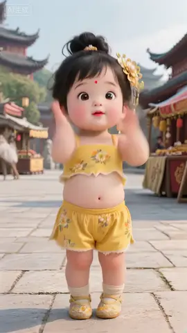 Cute Baby Dance~ #aidance #apt #cutebaby #funnydance #hahaha😂😂😂 