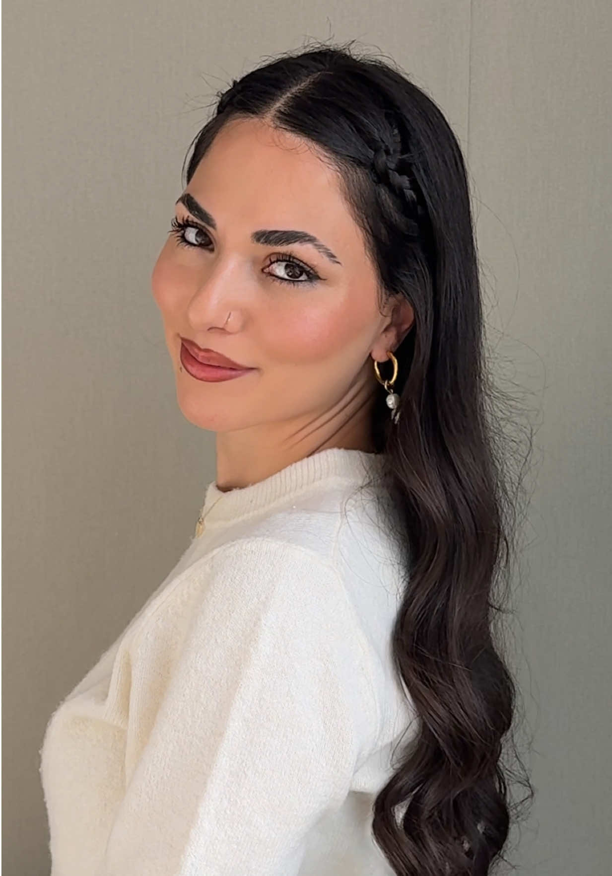 Easy fall hairstyle you need to try this season 🍁🤎 #hairstyletutorial #fallhair #hairideas #hairtok #easyhairstyles 