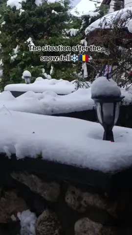 The situation after the snow fell#romania🇷🇴 #ctwnmuser🇳🇵💞 #tiktoknepal #foryoupage❤️❤️ #keeploving #keepsupporting @Devraj Chaudhary @Devraj chaudhary 