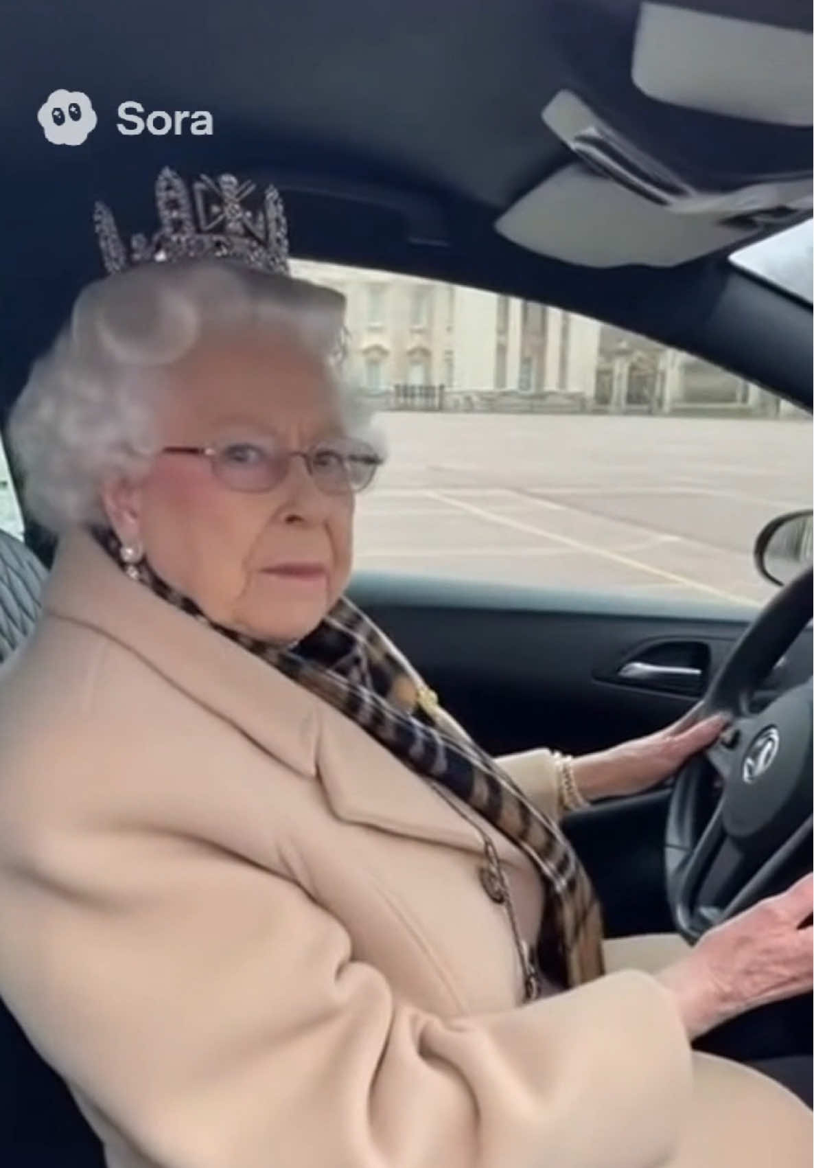 Lizzy got the stage 2 remap #cars #carmemes #england #thequeen #engine 