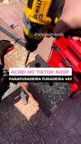 Parafusadeira furadeira 48v está com desconto especial. #parafusadeira #furadeira #ferramentas #fy #tiktokshop 