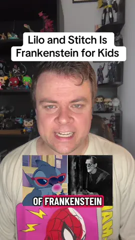 Lilo and Stitch is the kid-friendly version of Frankenstein #liloandstitch #liloandstitchliveaction #frankenstein #frankensteinsmonster #guillermodeltorofrankenstein 