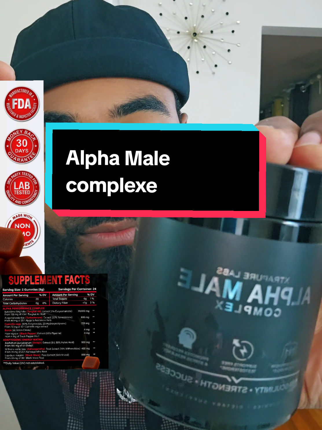 ALPHA MALE COMPLEXE#suplement #testosterone #strenght 
