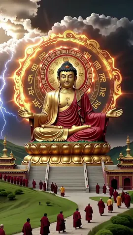 They pray for all things in the world, wishing everyone a life of prosperity, safety, health and happiness.#buddha #buddhism #pray #ommanipadmehum #nammoadidaphat #พระพุทธเจ้า #佛教 