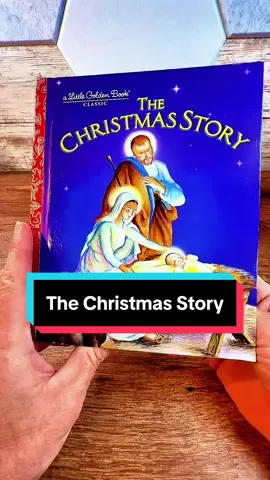 The Christmas Story Little Golden Book #thechristmasstory #christmasstory #littlegoldenbook 