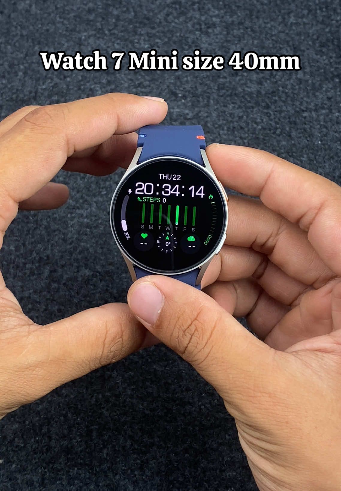 Watch 7 mini đã về đủ hai bản màu Đen vs Bạc anh em ghé lựa nha  #watch #donghothongminh #smartwatch #donghodep #xuhuong 