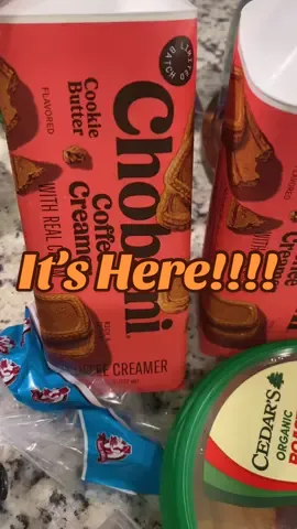 Who’s tried the new @Chobani Cookie Butter creamer?  #haul #groceryhaul #cookiebutter #cookiebuttercoldbrew #chobani #targetfinds #targethauls #coffeetiktok 