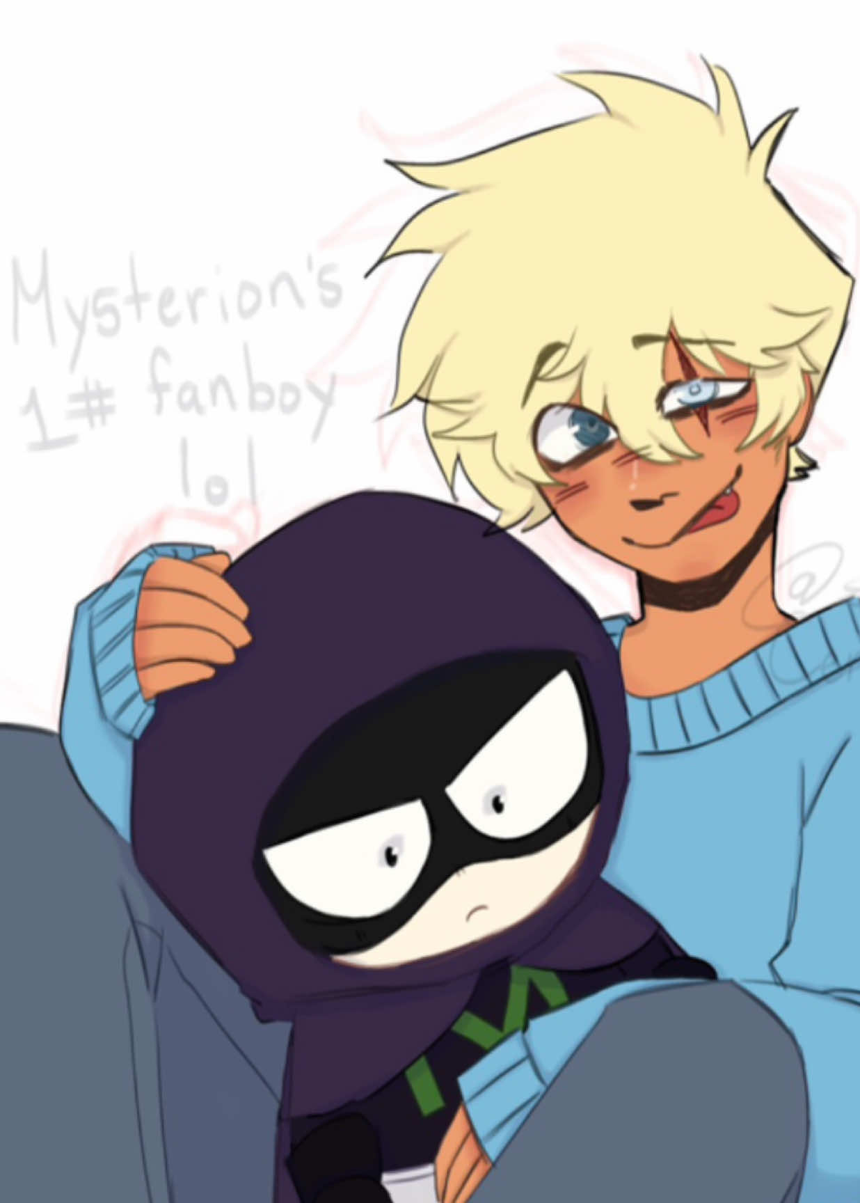 im employed now btw, thats why i havent posted much lol #southpark #southparkbutters #southpartfanart #digitalart 