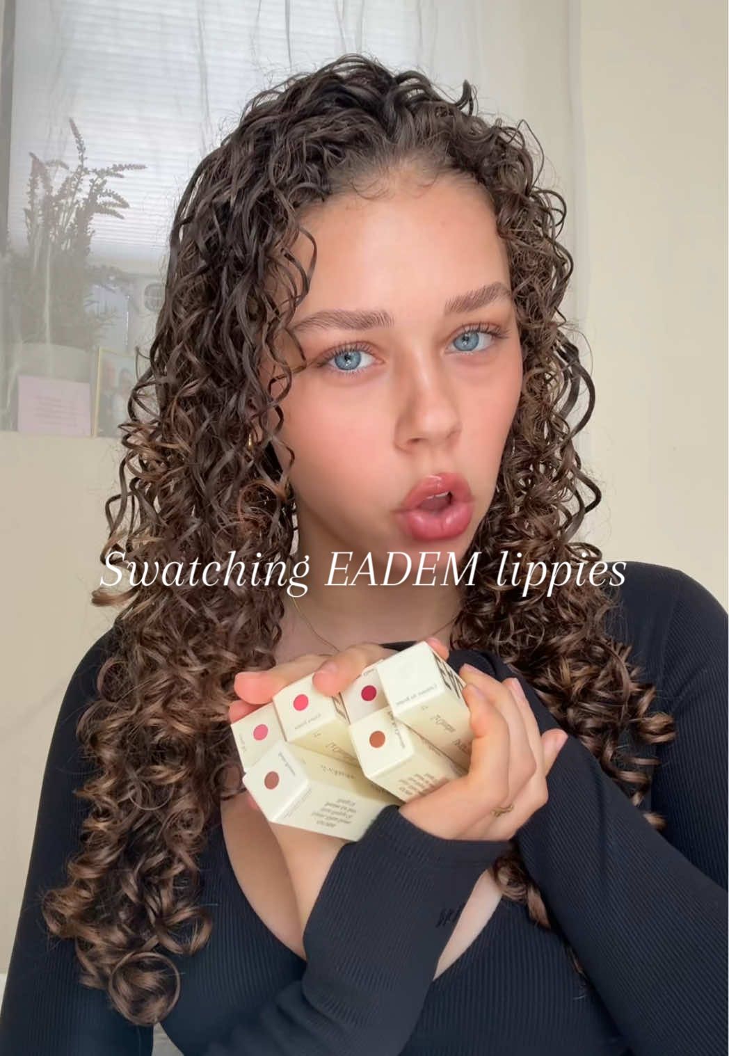 Swatching the @EADEM le chouchou lip balms + the 2 new shades!💗