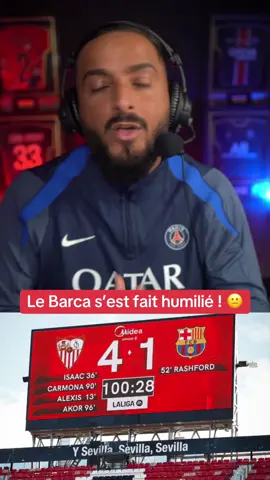Le Barca s’est fait humilié ! 😕 #fcbarcelona #barca #pourtoi #footballtiktok #immigreparisien @L’immigré parisien 