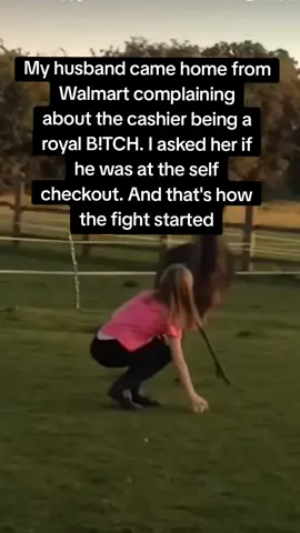 Did she just call me a bitch? #selfcheckout #funny 