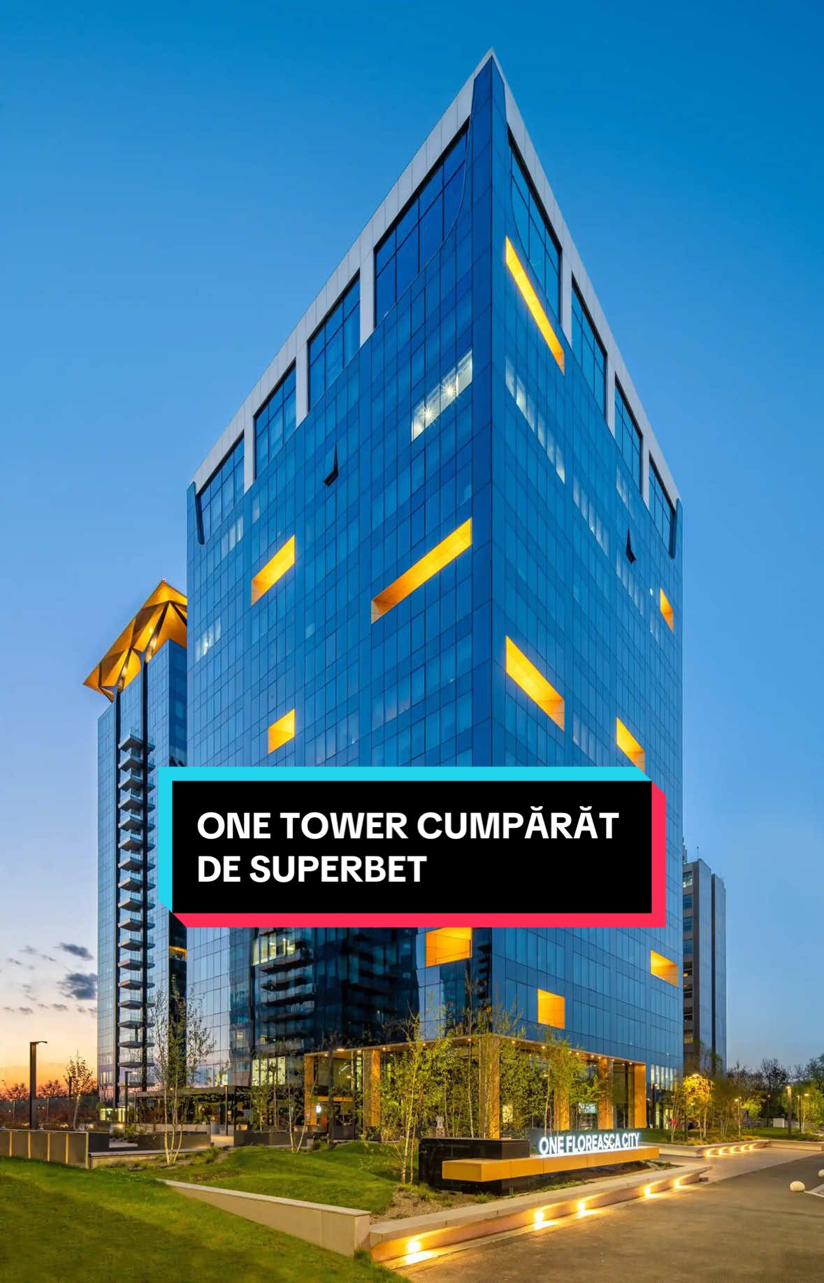 Fondatorul Superbet vrea să cumpere One Tower. Ar putea avea loc o tranzacție record. Cum ți se pare? #fyp #misiuneatiktok #foryou #one #imobiliare 