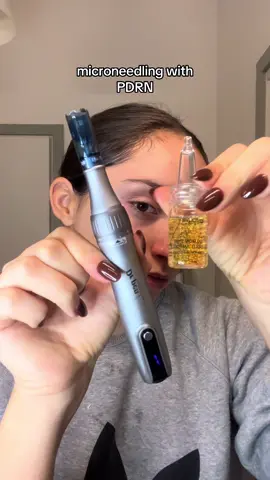 Microneedling with PDRN✨🐟  #microneedling #pdrn #skincare #treatment 