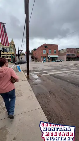 Just a quick video of my darling mother walking around Phillipsburg today! What a cute little old timey town this is! #fyp #Montana #Phillipsburg #travel #fun