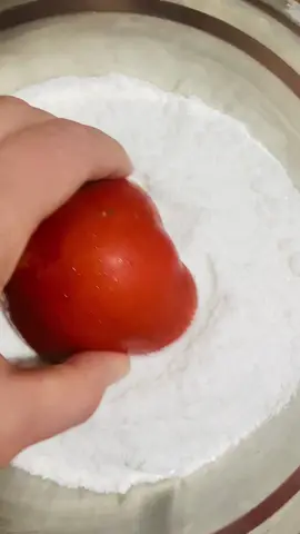 Eating tomatoes with a salt#mukbang#eating #food #fyp #foryou 