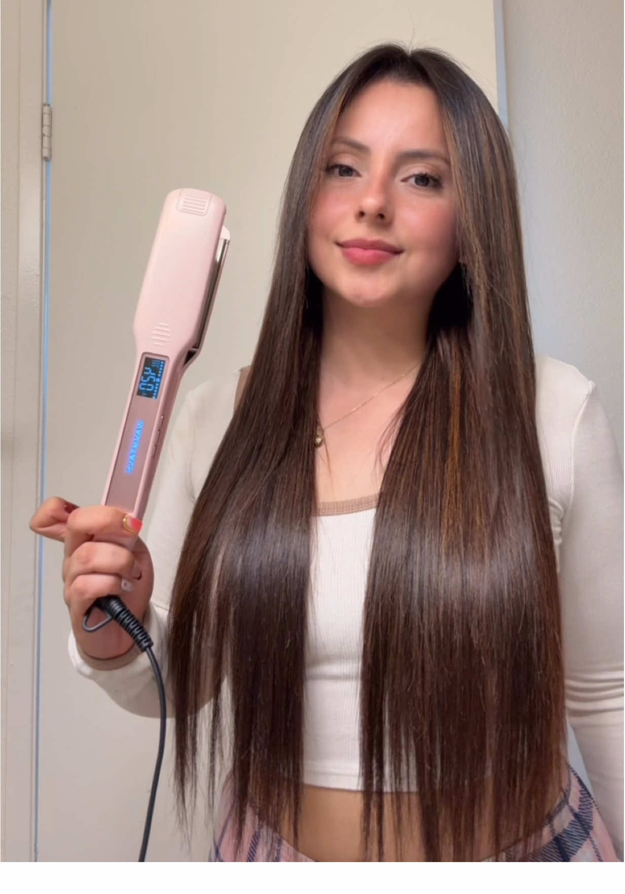 Respuesta a @🍒👑Sele🍒♥️ esta plancha de cabello es mi fav 💖 #wavyhair #planchadecabello #tiktokshop 