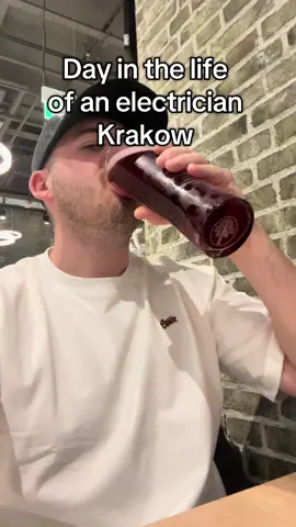 Day in the life of an electrician- Krakow #electrician #apprentice #dayinthelife #Vlog #krakow 