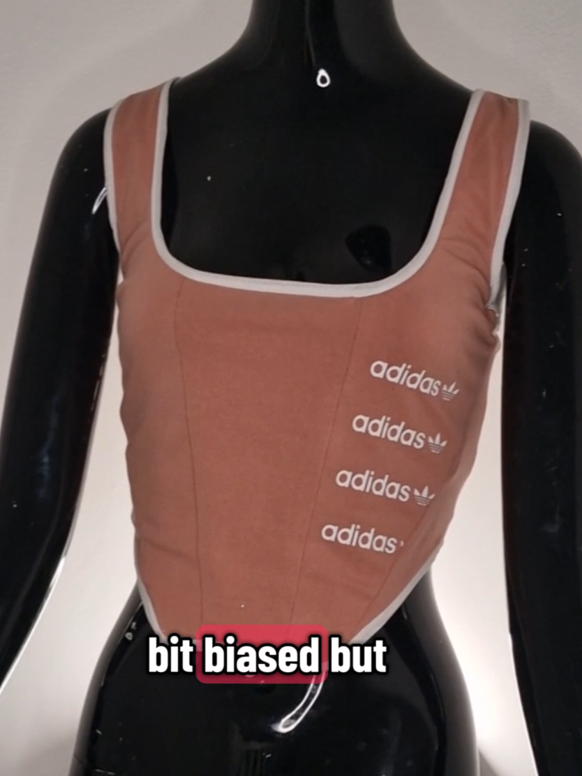 Upcycling an old t-shirt into corset. #sewingtutorials #sewingtipsandtricks #sewingbee #gbsb 