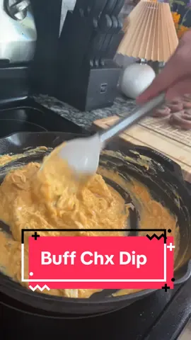 Game Day Snack: Buffalo Chicken Dip the simple way. #budgettok #budgetmeals #quicksnacks 