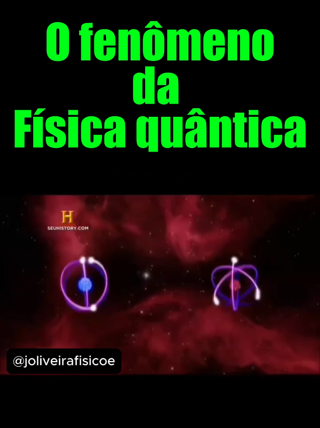 🔬 O FENÔMENO QUÂNTICO QUE ASSUSTOU EINSTEIN! 😱⚛️ Albert Einstein, um dos maiores gênios da ciência, ficou perturbado com um fenômeno da física quântica que ele chamou de “ação fantasmagórica à distância”. 👻🧠 Ele se referia ao entrelaçamento quântico, onde duas partículas podem estar conectadas de tal forma que, mesmo separadas por bilhões de quilômetros, o que acontece com uma afeta instantaneamente a outra. 🤯💫 Einstein não aceitava essa ideia — para ele, nada pode ser mais rápido que a luz! Mas o curioso é que... a física moderna confirmou esse fenômeno! 😳 📎 Nem tudo que é real precisa parecer possível... #Einstein #FisicaQuantica #Ciencia #Curiosidades #Universo #EntrelaçamentoQuantico #MecanicaQuantica #Fisica #Educacao #Conhecimento #Tecnologia #ExplorandoOCosmos #Quantum #MistériosDoUniverso #alberteinstein 