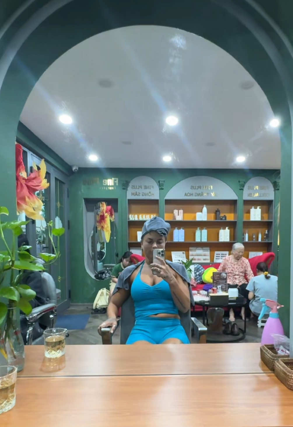 she scrubbed my head💆‍♀️