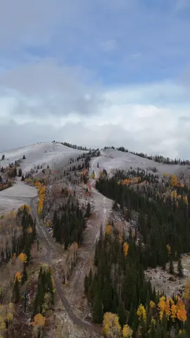 🍁 ❄️ First snow of the season at #DeerValley. | #FYP #ForYou  #SkiTok #Skiing 