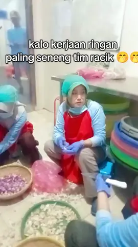 kalo kerjaan ringan paling seneng tim racik 🤭 #bgn  #mbg #dapursppg 