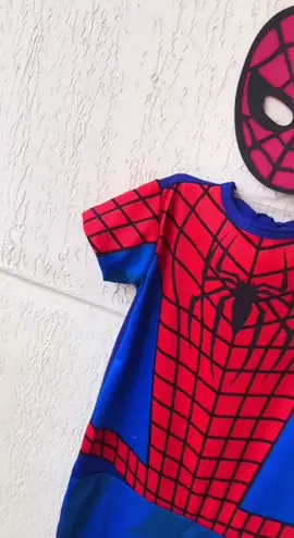 Aventura garantida com o herói favorito! 🕷️ Vista o poder do Homem-Aranha! 💥 #homemaranha #fantasia #infantil #herói #diversão 