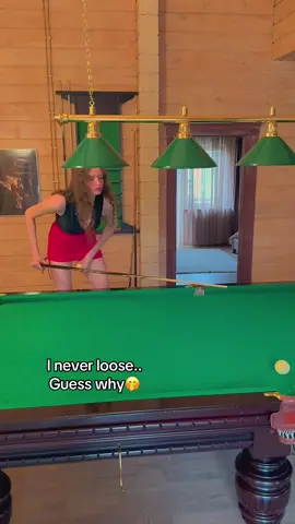 Secret Tactics to Win Every Billiards Game 🎱 #billiards #game #funny #tallgirl #LifeHack 
