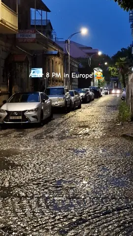 After 8 PM in Europe 😂 #europe #travel #explor #سفر #اوروبا 