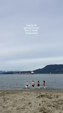 from our last day of tour swim at Jericho Beach 🤍 #16 #ComingOfAge 