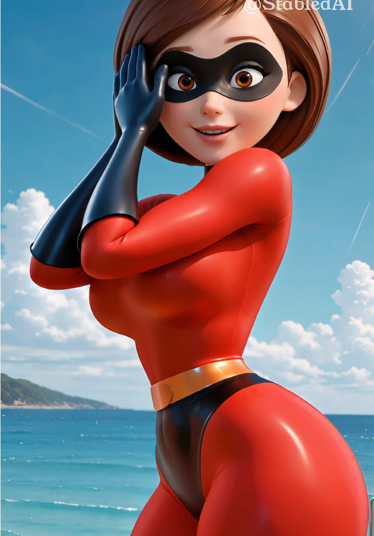 Elastigirl  #theincredibles #elastigirl #anime #dance #animation 