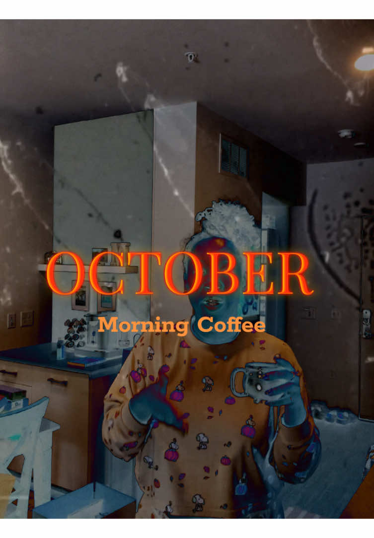 HAPPY 🎃 MONTH! Are you in the fall spirit yet? #halloween #fall #coffee #fallpajamas #fyp 