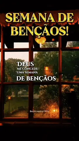 Deus abençoe a sua semana com bençãos!#CapCut 