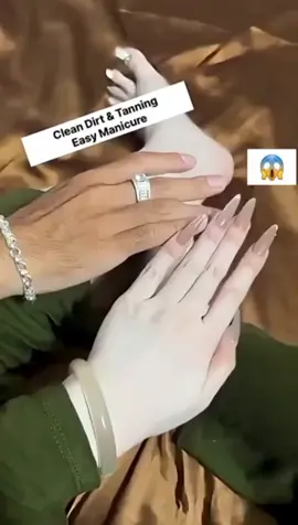 Fair Hand feet Tips/Clean Dirt & Tanning Easy Manicure #whitening #skinwhitening #beautyhacks #skincaretips #skinbrightning 