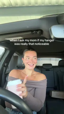 she’s the first to call me on it too