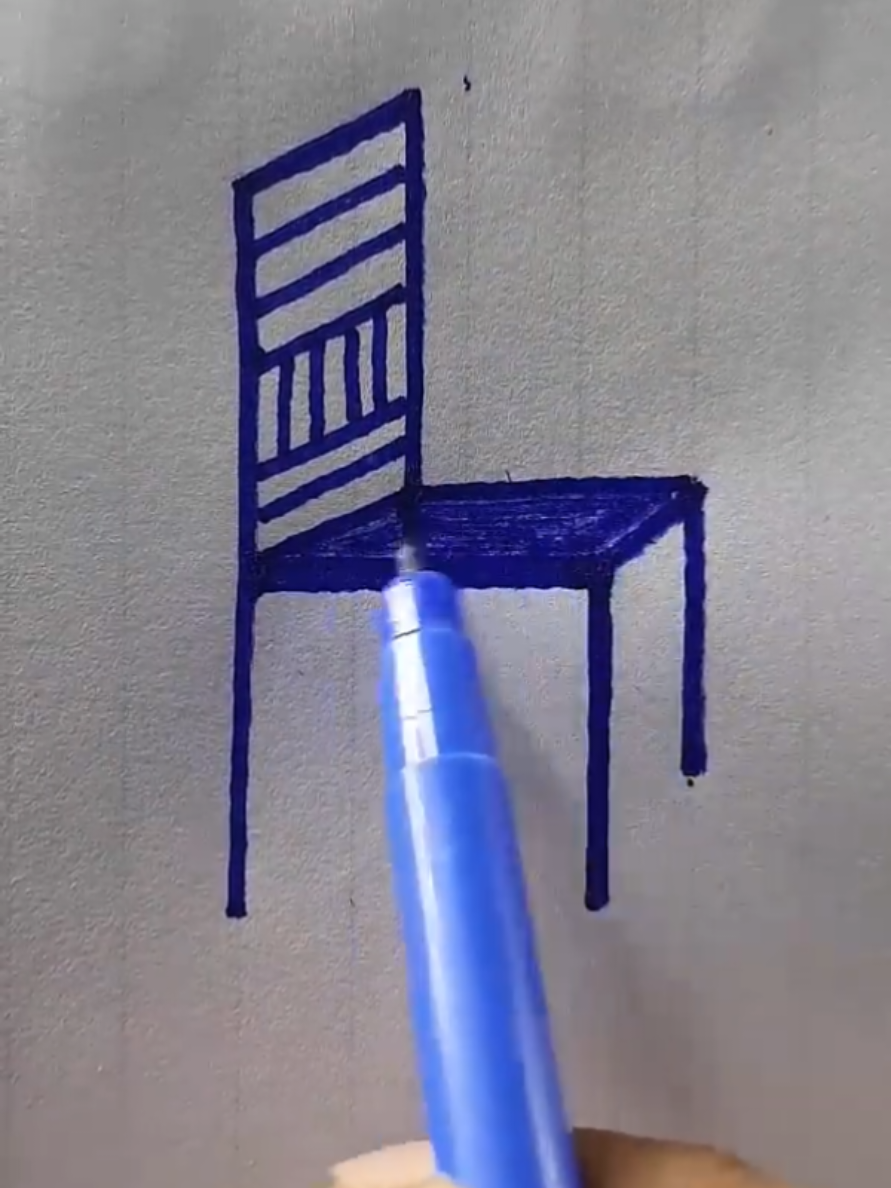 Chairs drawings#drawing #Foryou #artistsoftiktok #arteducation #trending 